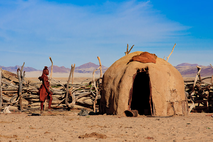 Himba Hütte